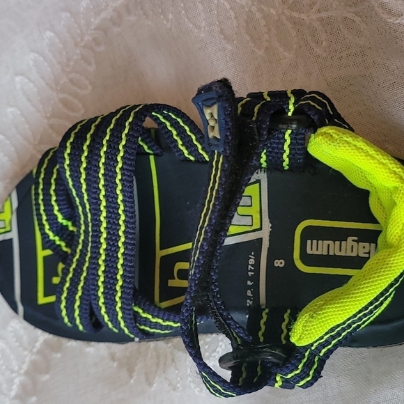 Hut Moc Kids Sandals Size 8 Blue & Green - Picture 6 of 6